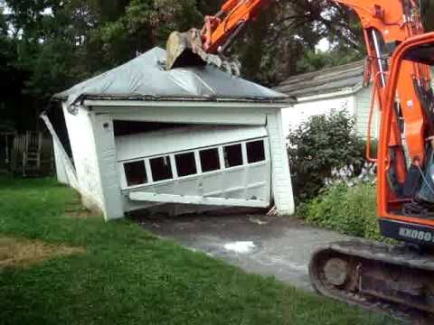 Demolition for The Gravel Guy in Blairsville, GA