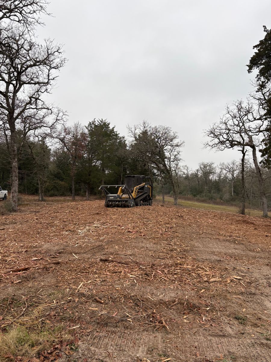 Land Clearing for H3 Land Management in Centerville, TX
