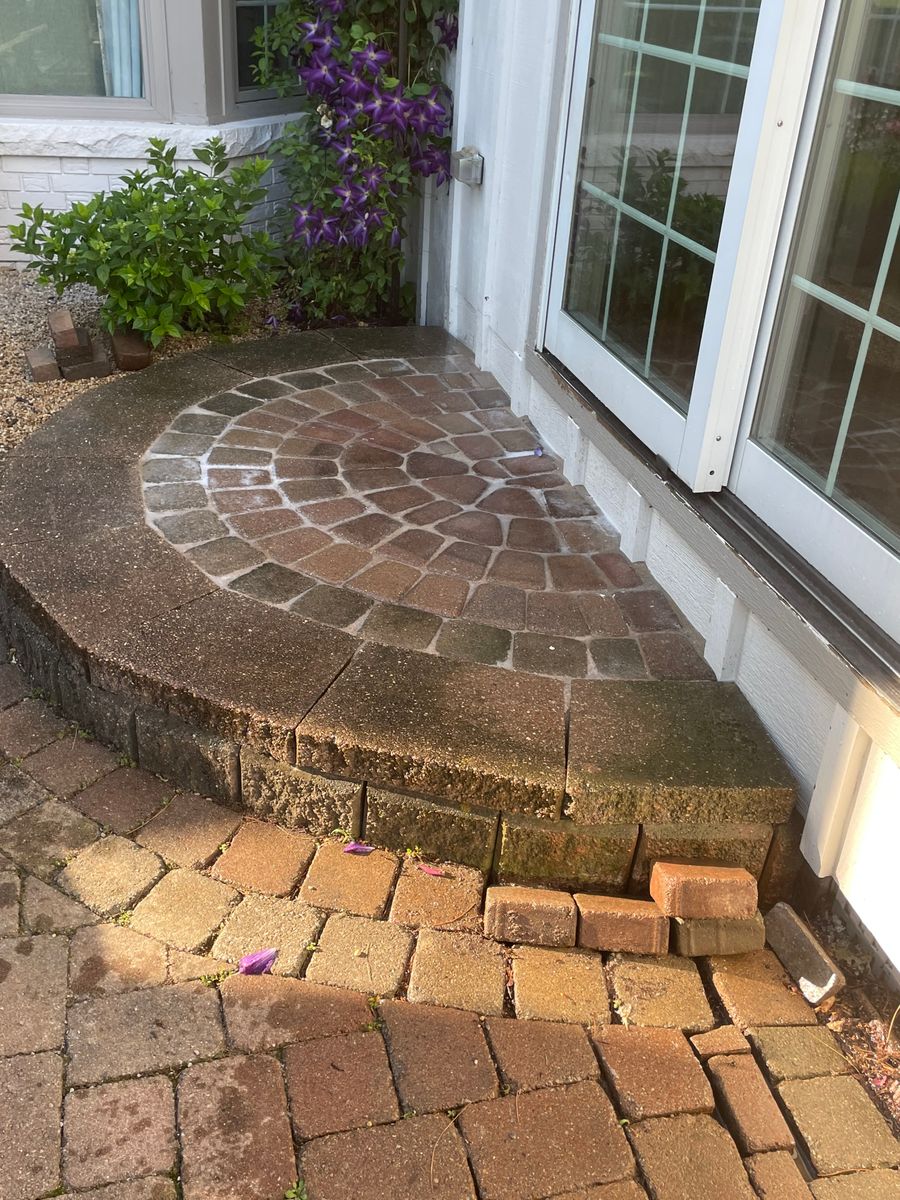 Hardscape Installation for MDR Landscaping in Urbana, IL