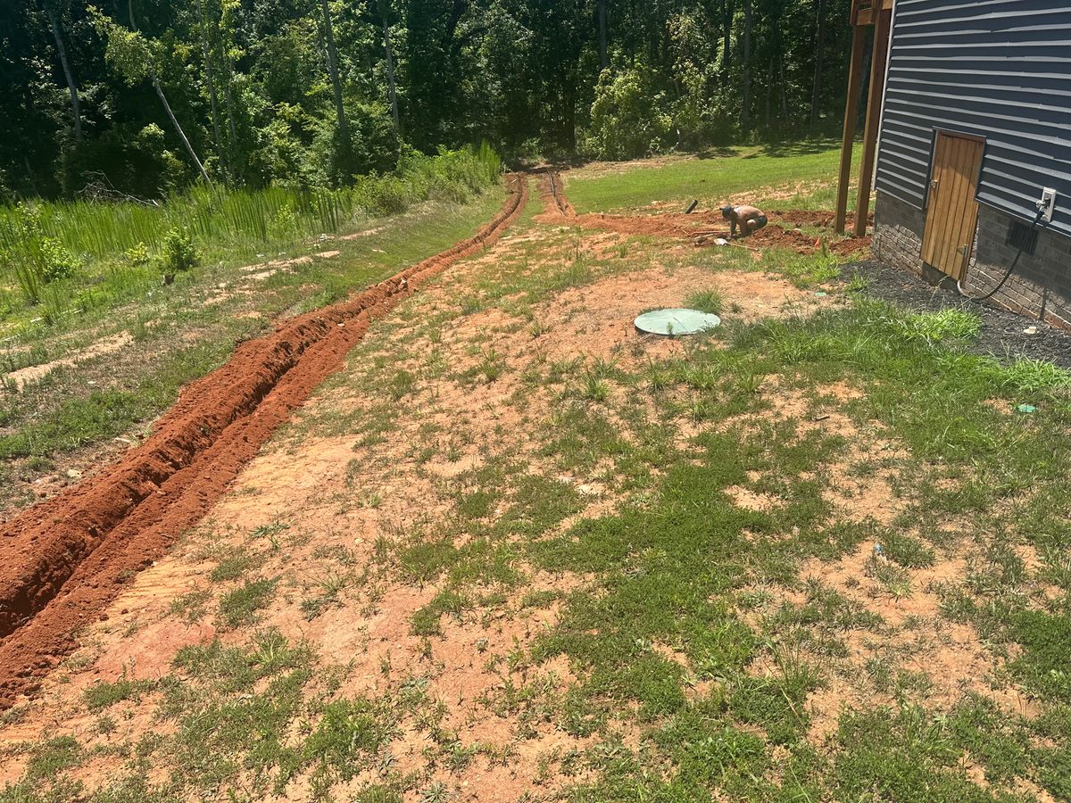 Drainage for Rescue Grading & Landscaping in Marietta, SC