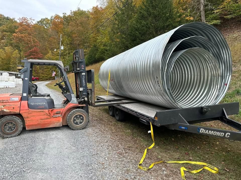 Sale and Installation of Drainage for SNL AERATION in Pecks Mill,,  WV