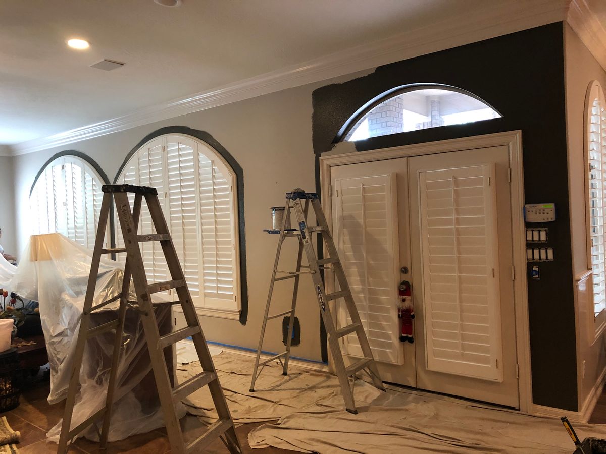 Painting and drywall for LEGA Home Improvements LLC in Magnolia, TX