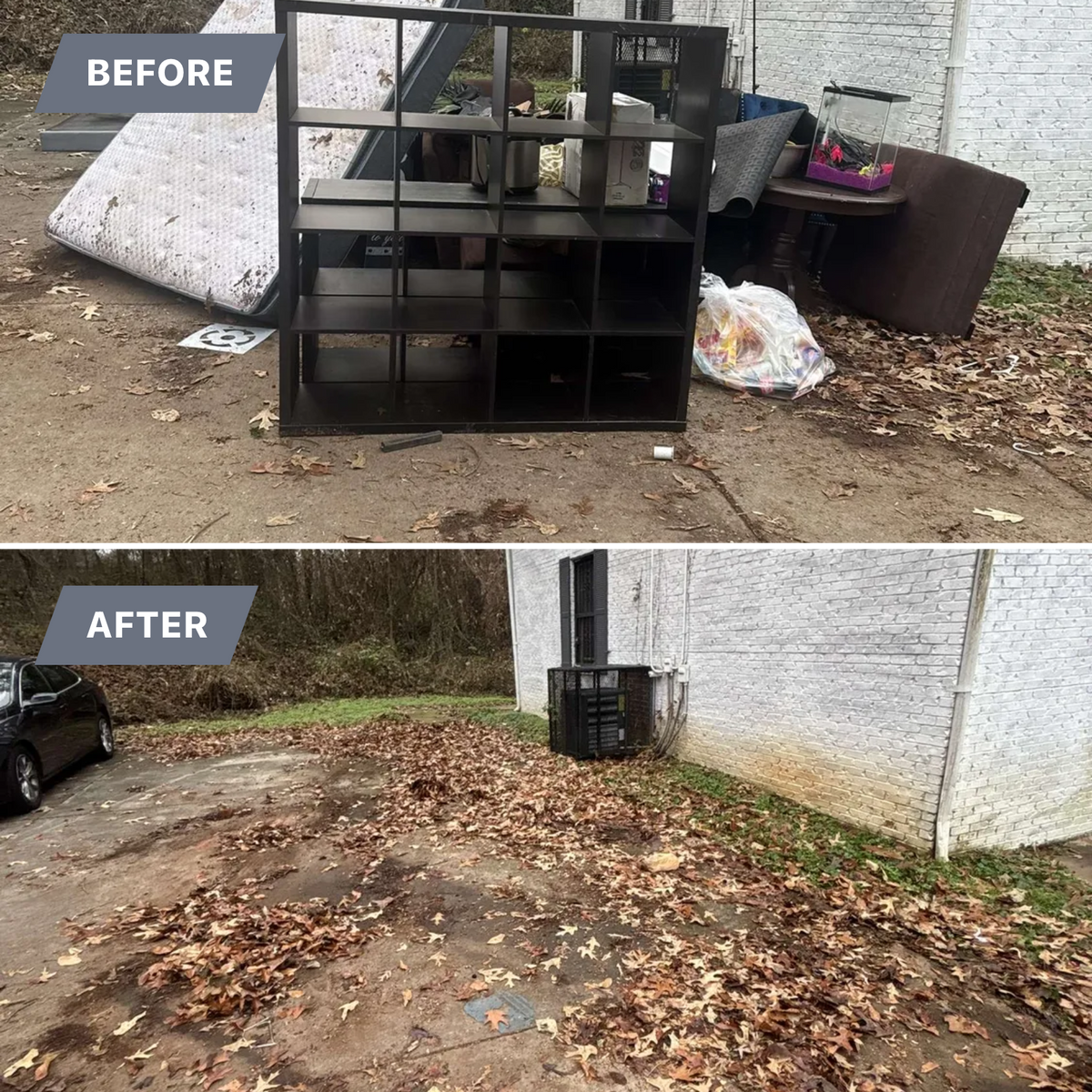 Construction debris clean up for Southern Solutions in Snellville, GA