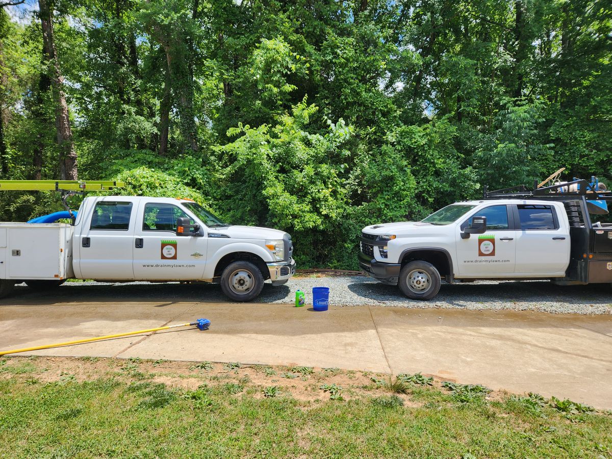 Sump Systems for Drain My lawn in Charlotte, NC