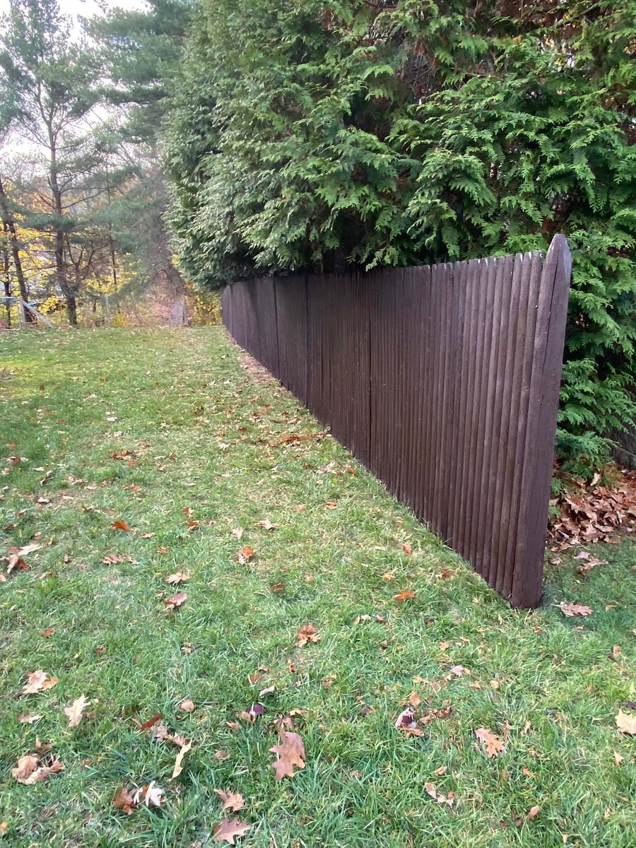 Fence Installation for BB Construction in Bristol, CT