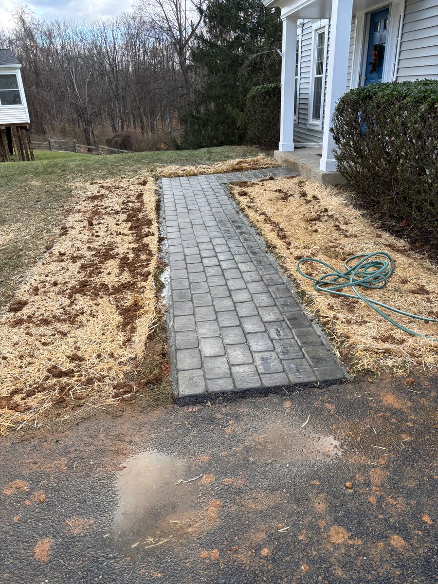 Hardscape Installation for Brighton Property Services in Carroll County, MD