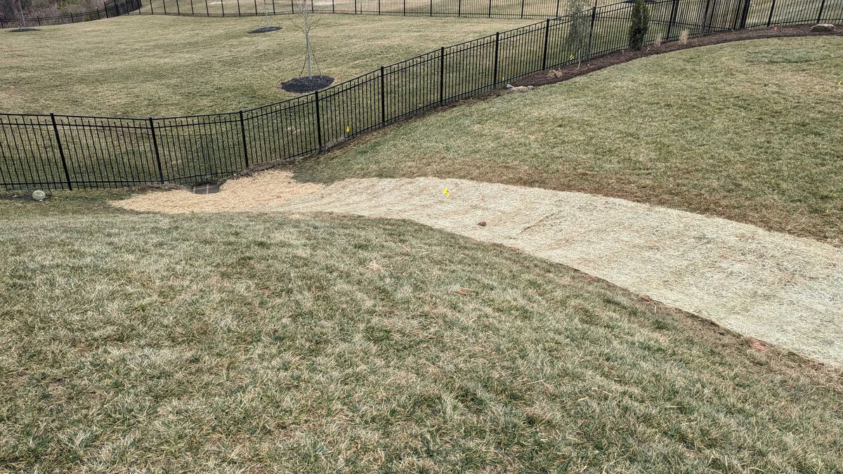 Swale Contruction for Drain My lawn in Monroe, NC
