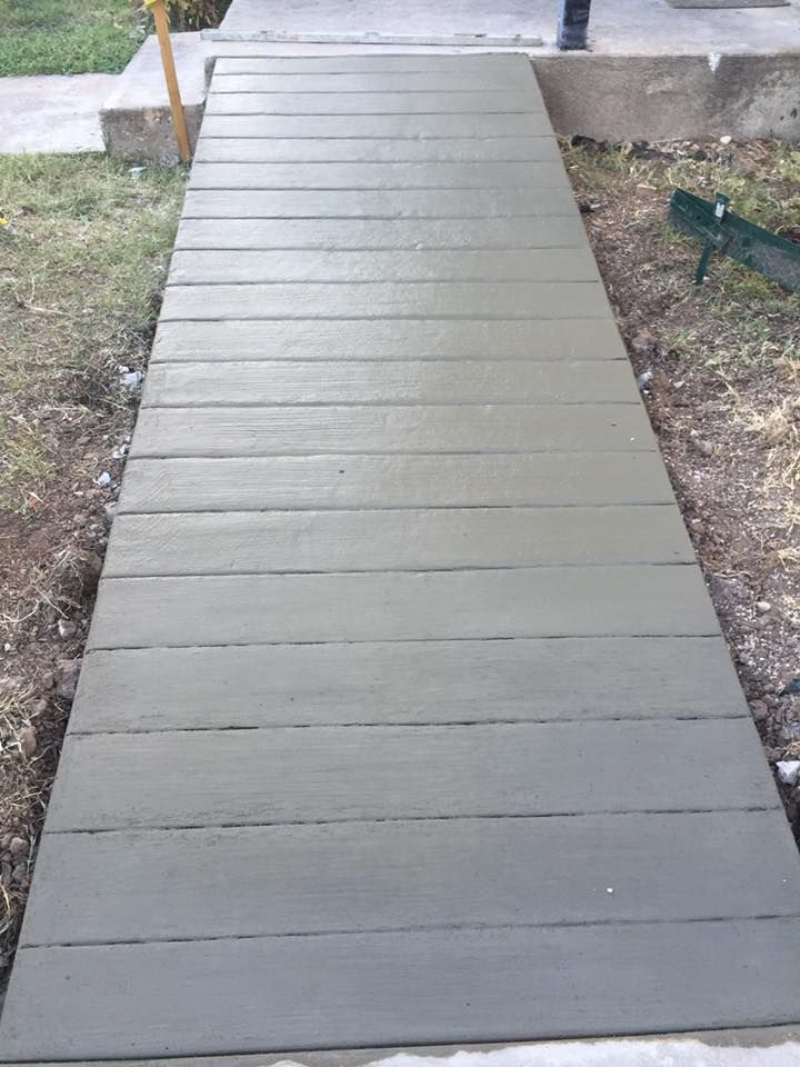 Sidewalk Installation for Benitez Brothers Construction in Austin, TX
