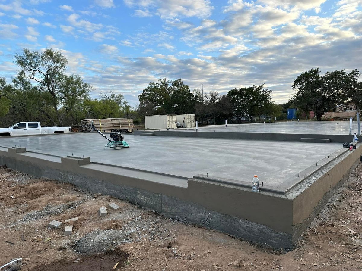 House Foundations for EPE Concrete LLC in Kerrville, TX