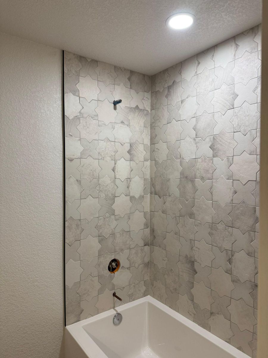 Bathroom Tiling for Dakota Tile & Stone in Belle Fourche, SD