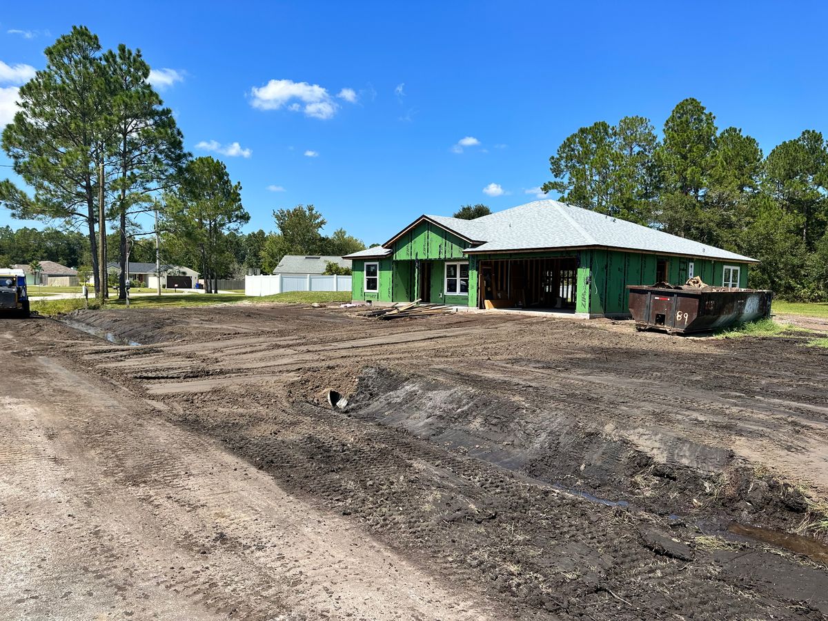 Site Preparation for AL Dirtworks LLC in St. Augustine, FL