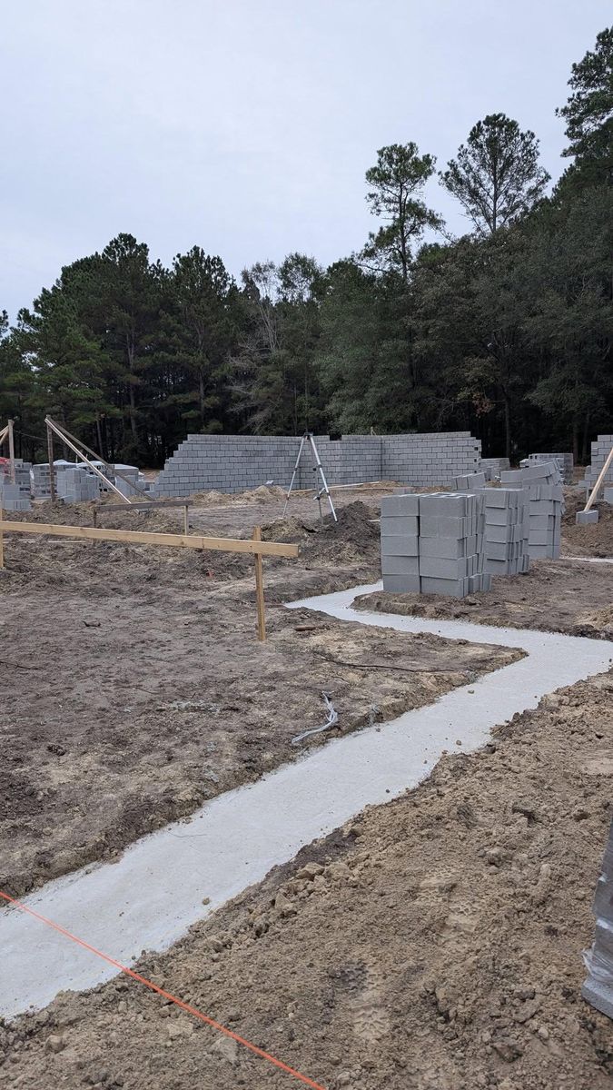 Custom Home Design for Batchelor Construction in Wallace, NC