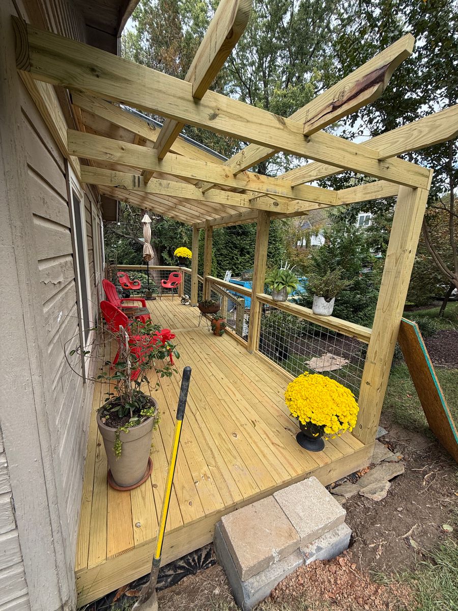 Carpentry for Redwood Construction in Asheville, NC