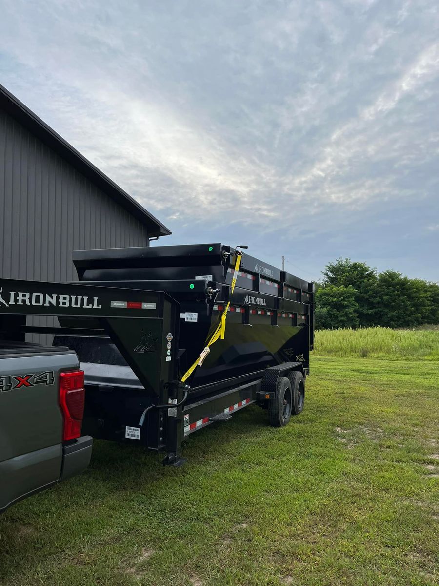 Hauling for MI Dumpster Rentals LLC in Bangor, MI