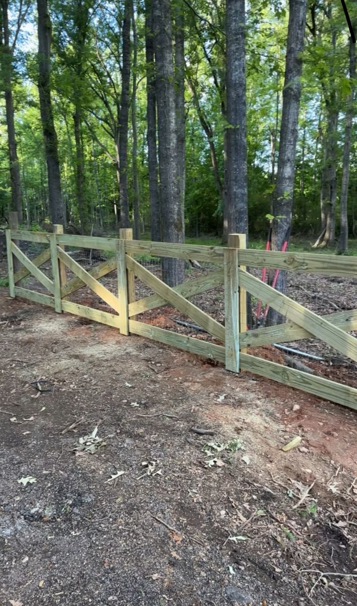 Fence Installation for Ranch Contracting LLC in Atlanta, GA