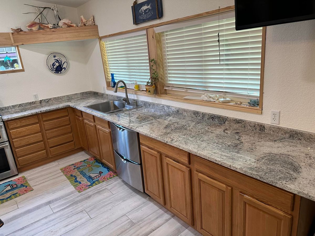 Natural Stone Countertop Installation for Supreme Stone in Ocala, FL