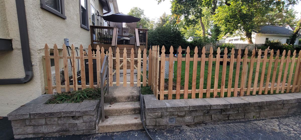 Fence Installation for VQ Land & Stone in St. Louis, MO