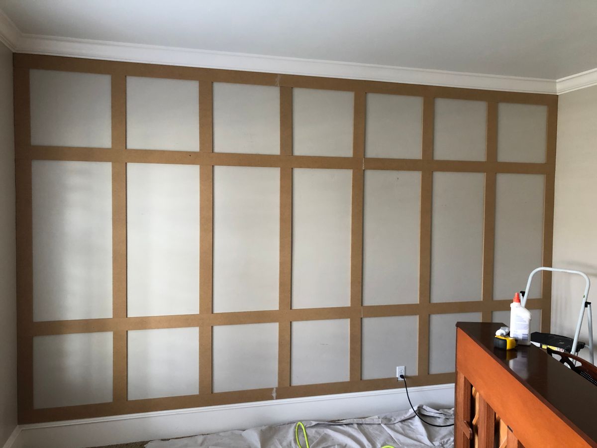 Custom Wall Paneling for Daniel Paints & Builds in Sandy, UT
