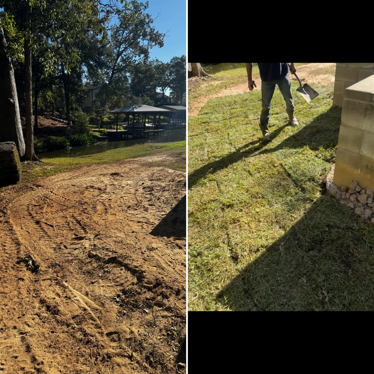 Sod Installation for Keener's Lawn and Landscape LLC in Quitman, TX