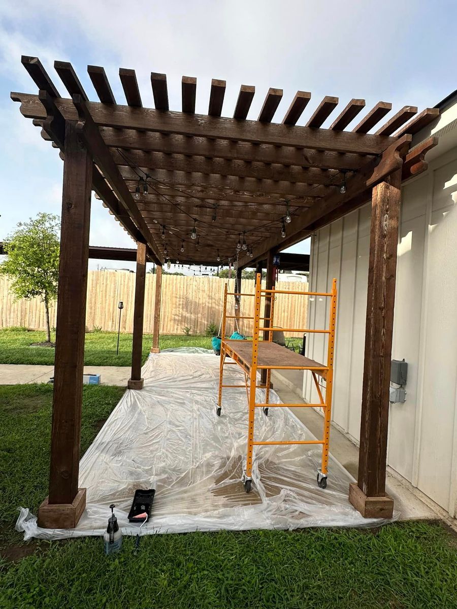 Pergolas for R E Tanner Home Improvement in Buckholts, TX