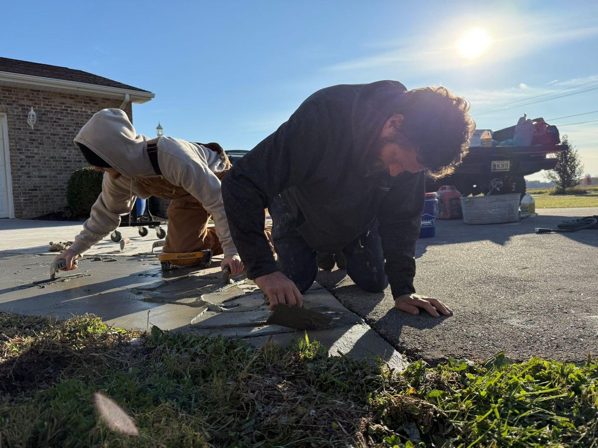 Driveways & Sidewalks for Whitfield Concrete Construction in Solsberry, IN
