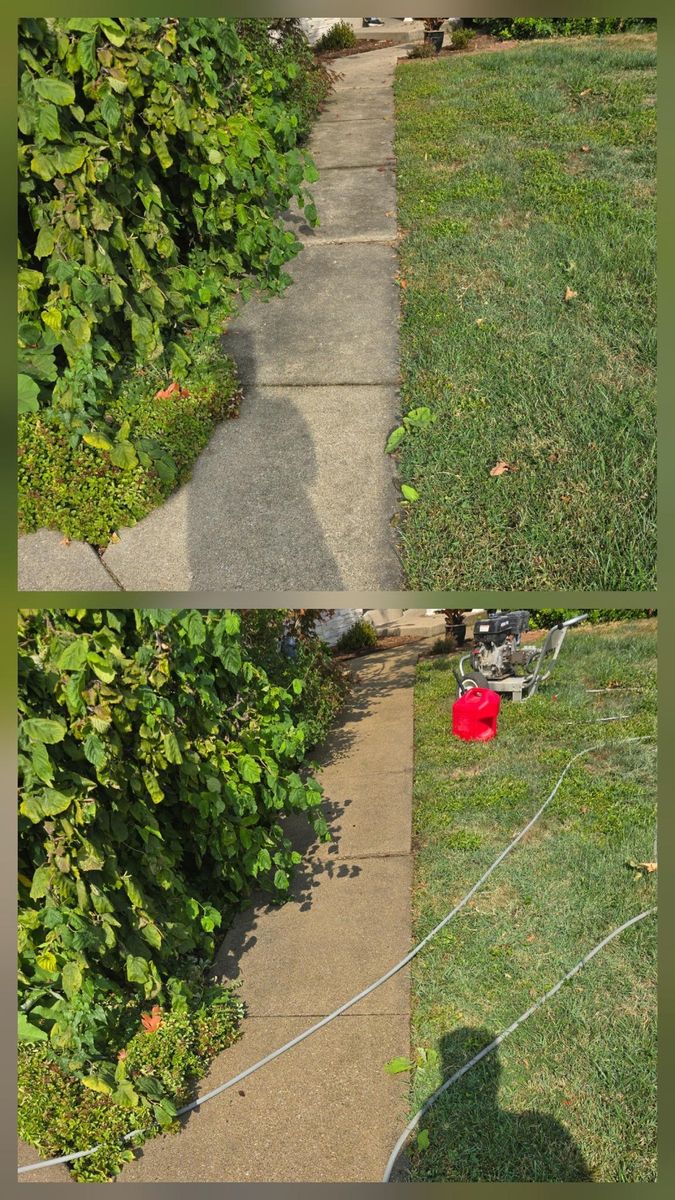 Driveway & Sidewalk Cleaning for Marten Pressure Washing in Litchfield, IL
