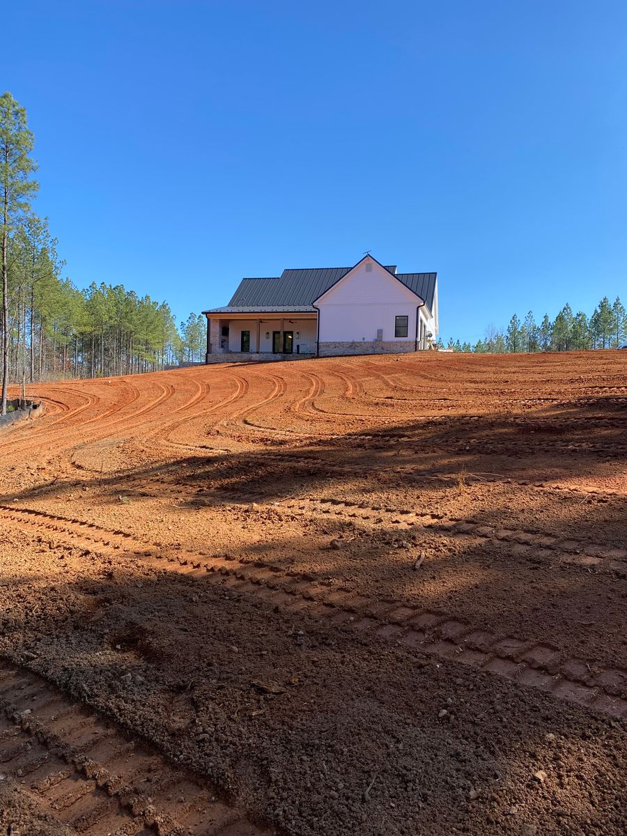 Grading for Lanier Excavating LLC in Bedford County, VA