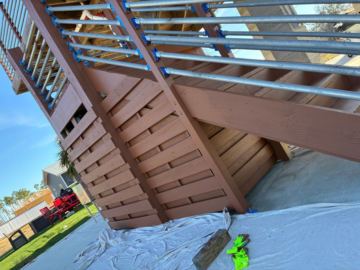 Interior/Exterior Staining for Ferrell’s Professional Painting & Home Services LLC in Panama City Beach, FL