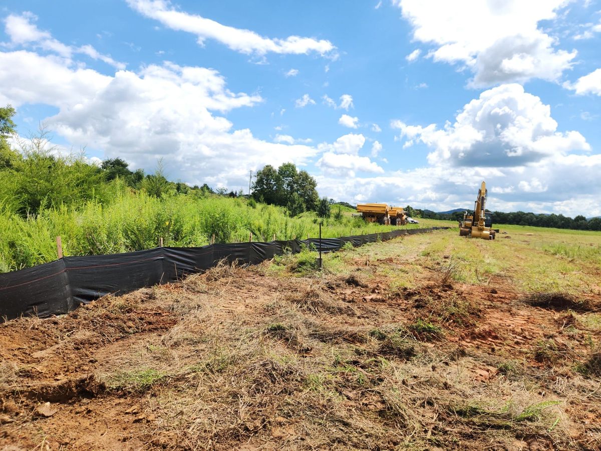 Dirt Work for OBAIR Contracting in Cookeville, TN
