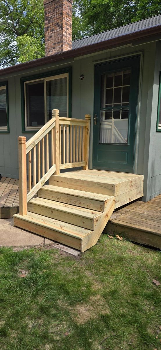 Deck & Patio Installation for WEISS Construction LLC in Brainerd, Minnesota