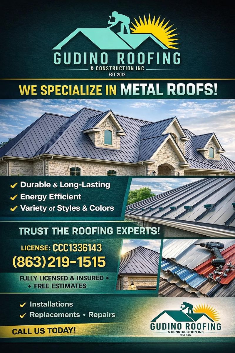 Roofing Replacement for Gudino Roofing & Construction in Winter Haven, FL
