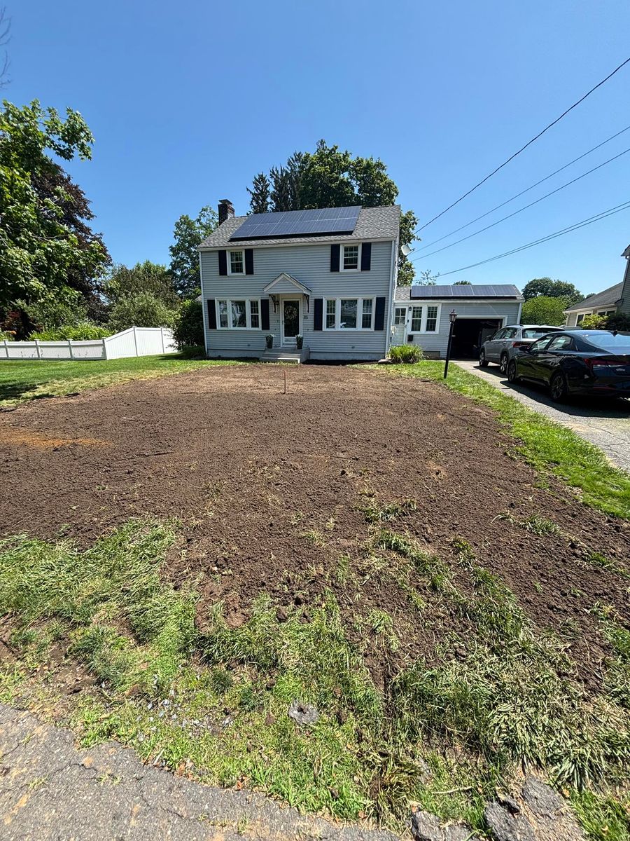 Land Grading for A&A Enterprises in Southampton, MA