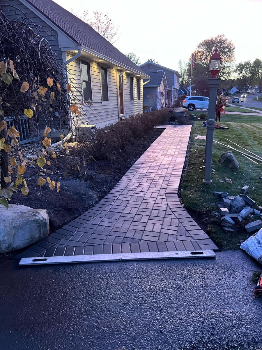 Brickwork for Elite Pavers and Fencing in Springfield, MA