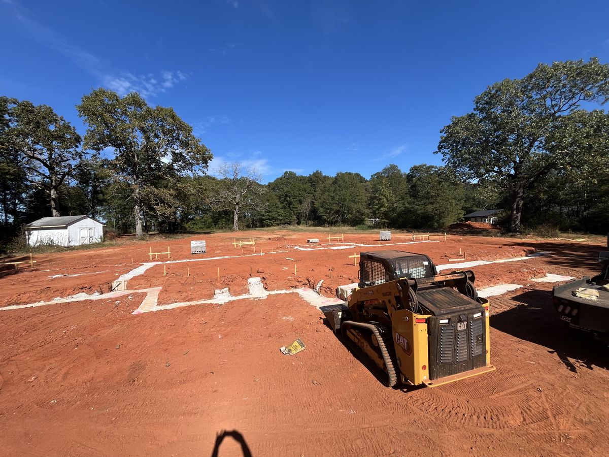 Residential Site Preparation for Beauchamp Construction in Athens, GA