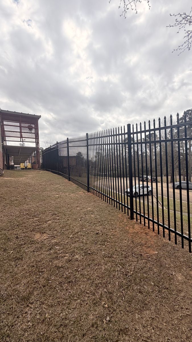 Commercial Fence Services for Roberson Construction in Jackson, MS