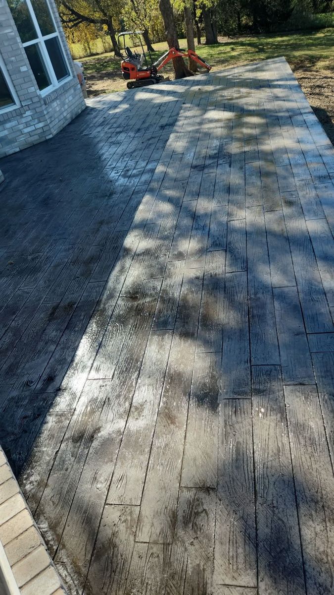 Patio Design & Installation for Concrete Pros  in Sherman, TX