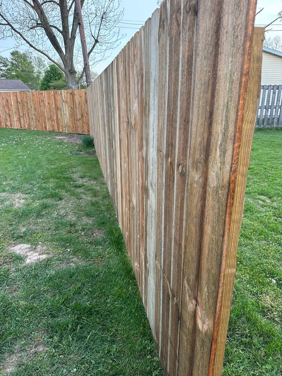 Fence Installation for Martinez and Sons Fence in Centralia, IL