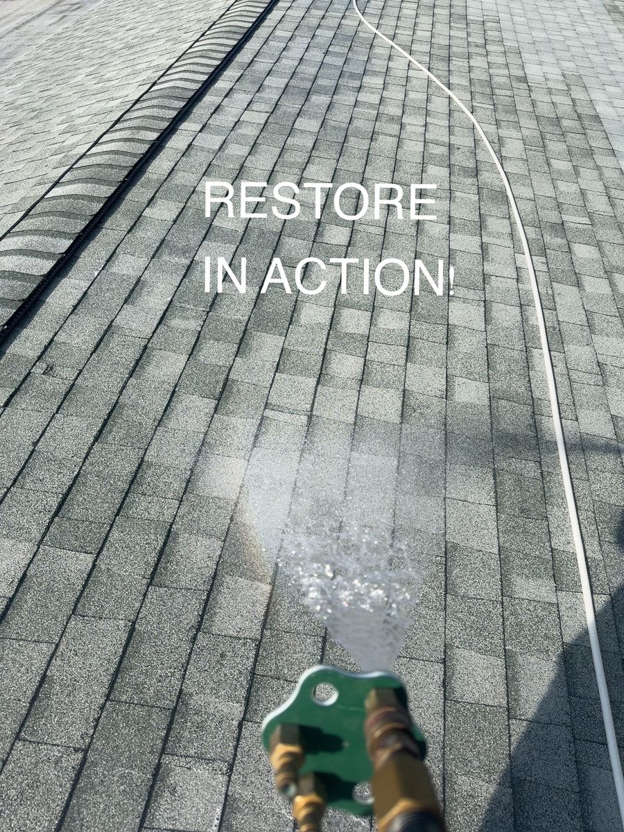 Roof Cleaning and power wash for My Soft Wash Guys in Venice, FL