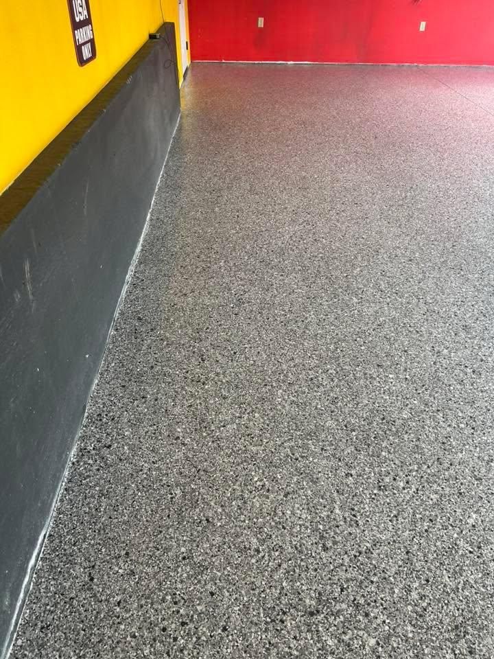 Commercial Epoxy Flooring for Rockstarz Concrete Design in Spearfish, SD
