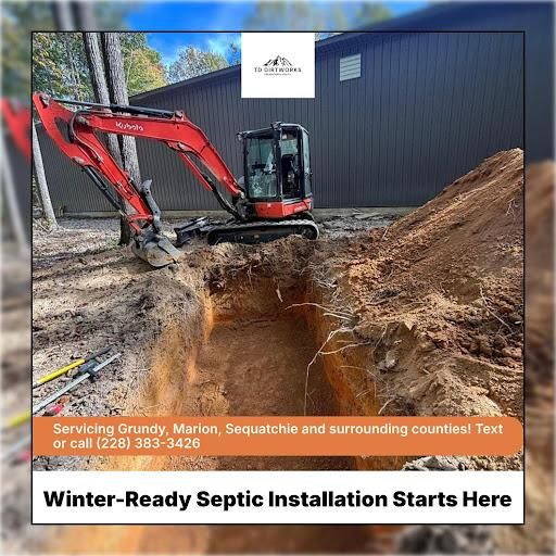 Excavation for TD Dirtworks in Tracy City, TN