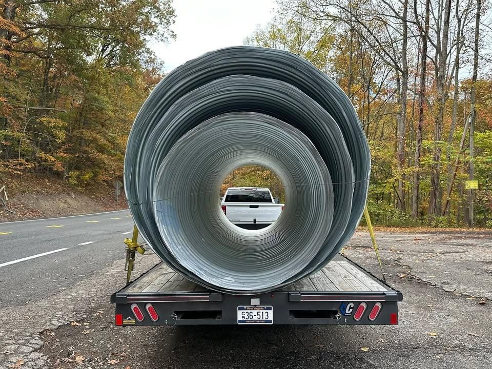 Sale of hdpe waterline for SNL AERATION in Pecks Mill,,  WV