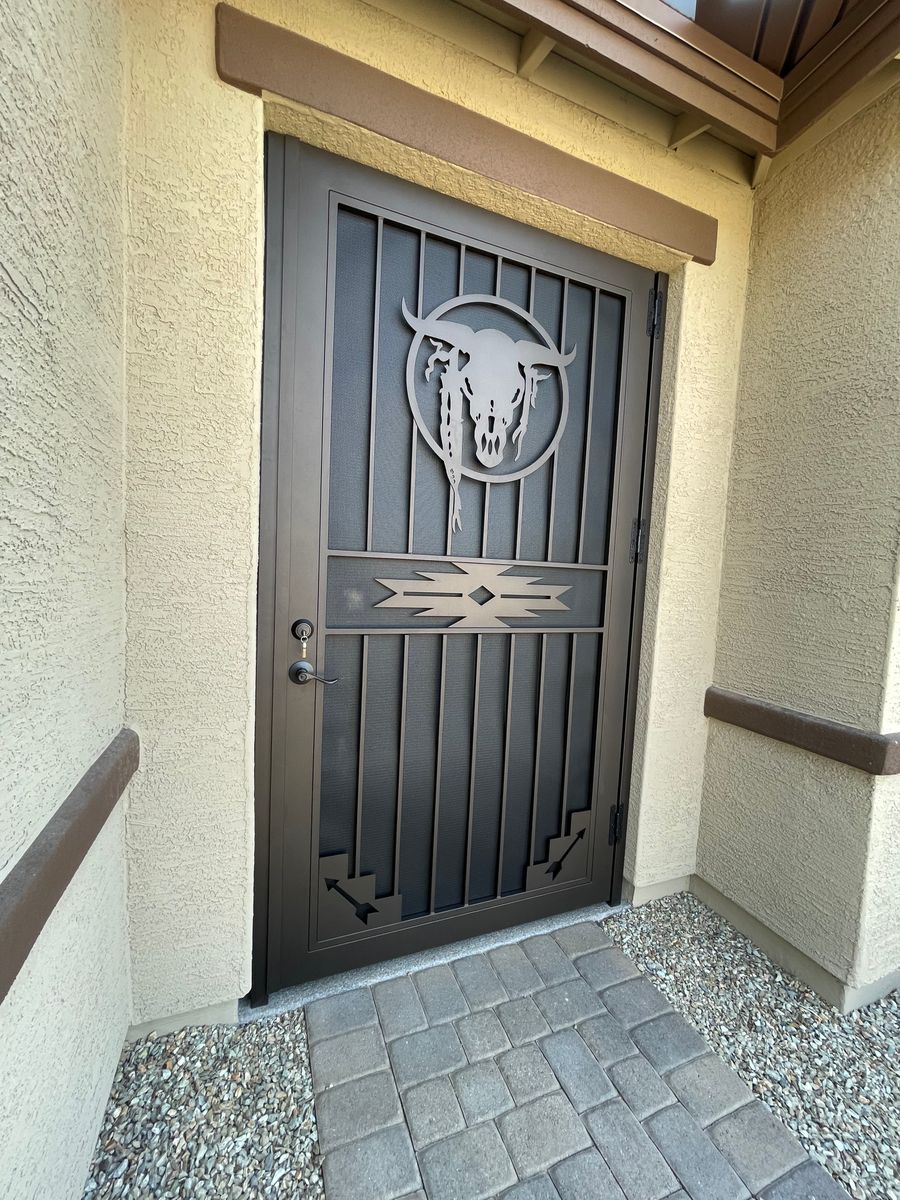 Modern Security doors for Metal Art Deco in Glendale,  AZ