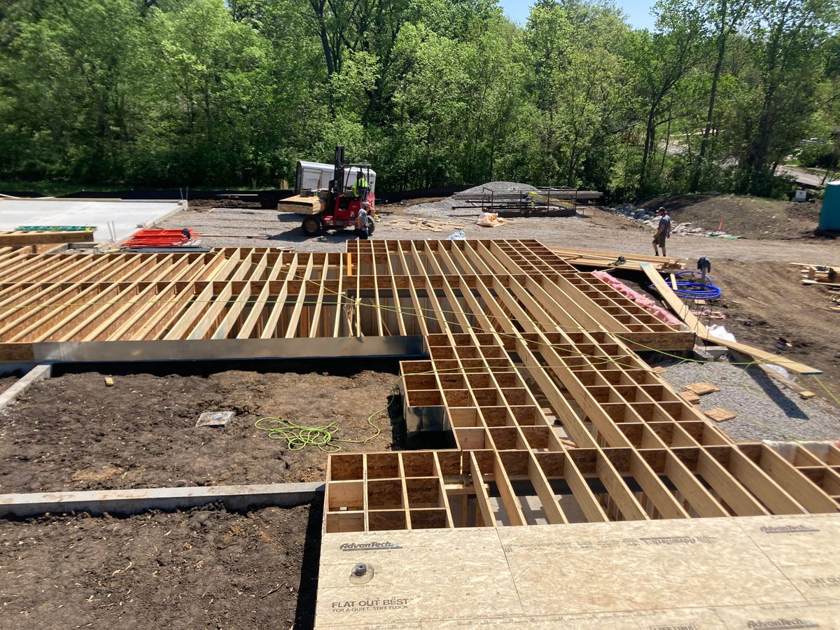 Custom Home Construction for Midwest Framing in Lawrence, KS