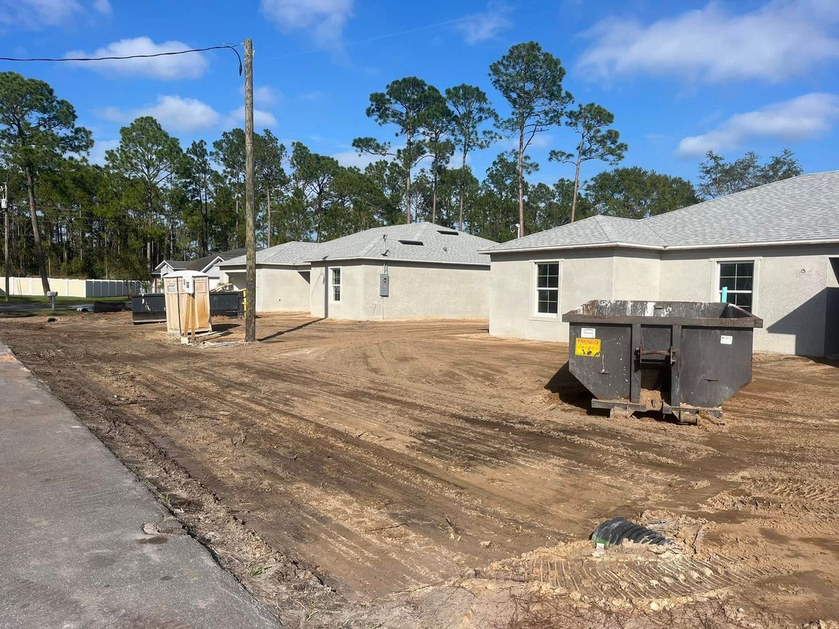 Grading for Tomoka Site Works in Ormond Beach, FL