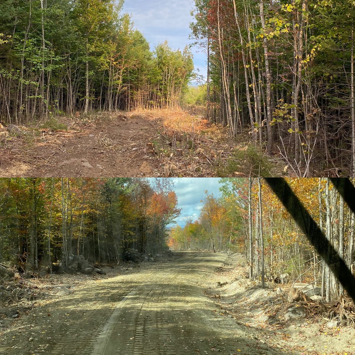 Road Building for Gardner Road Company in Winn, ME