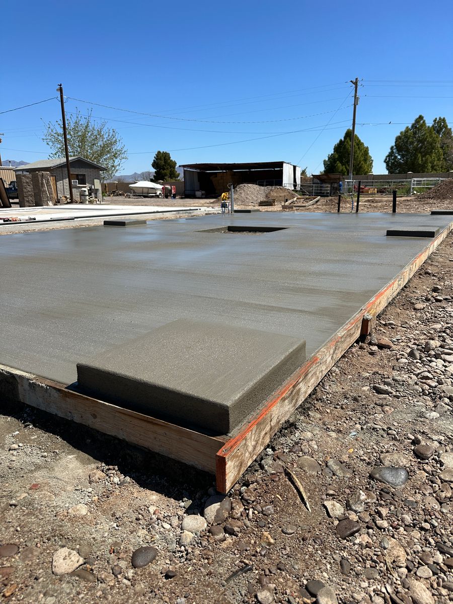 Foundation Installation for American Concrete Placement in Camp Verde, AZ