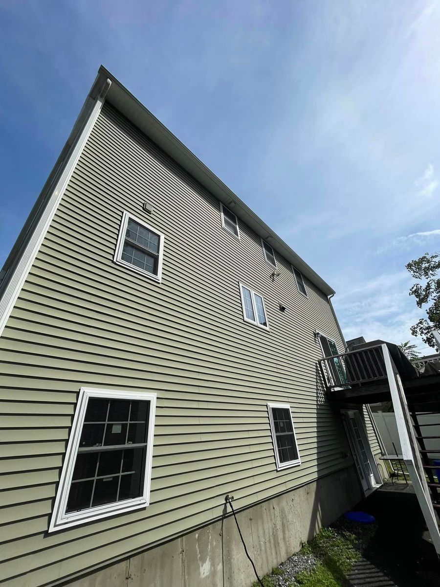 Siding Cleaning  for New England Exterior Services  in Dartmouth,  MA