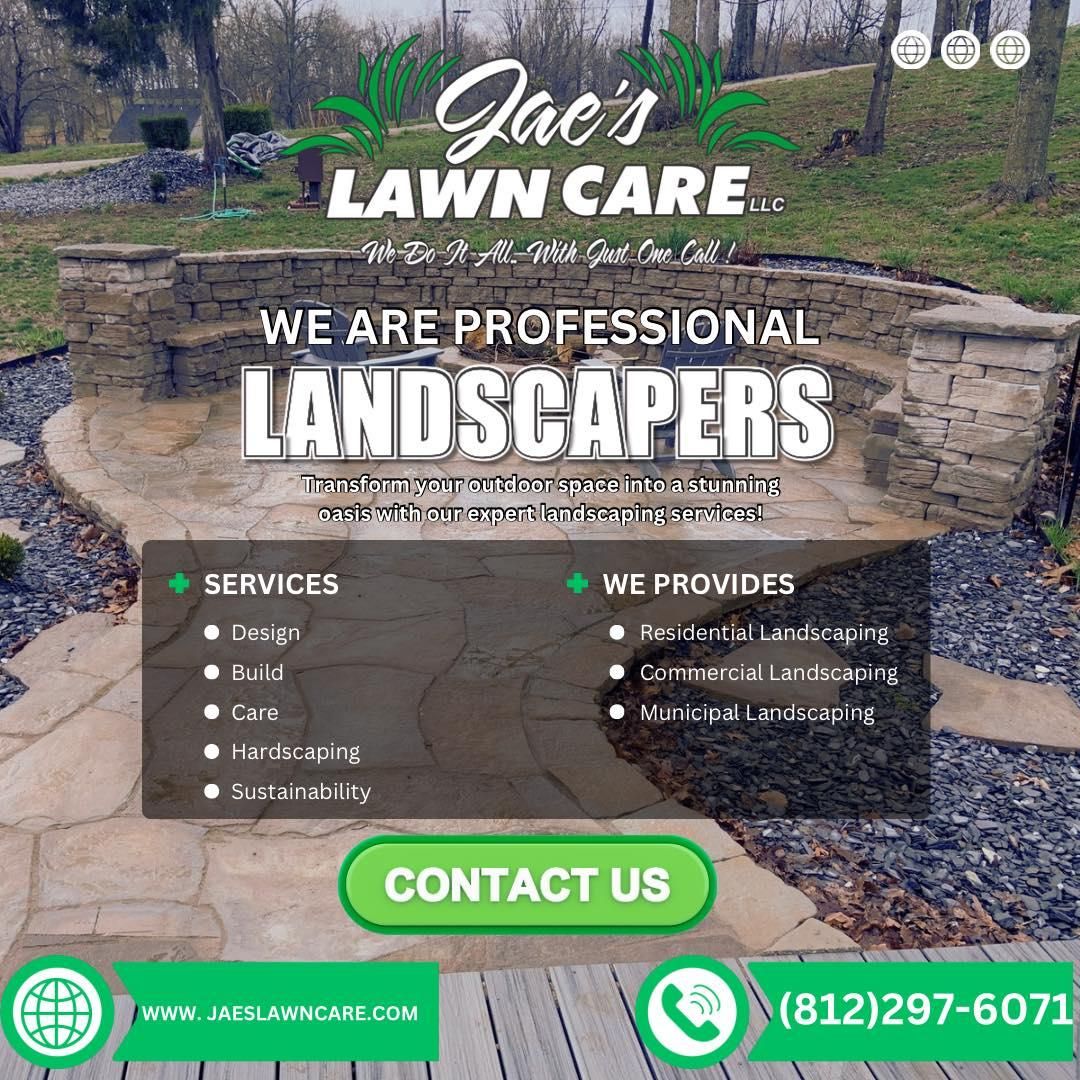 Landscape for Jae's Lawncare, LLC. in Evansville, IN