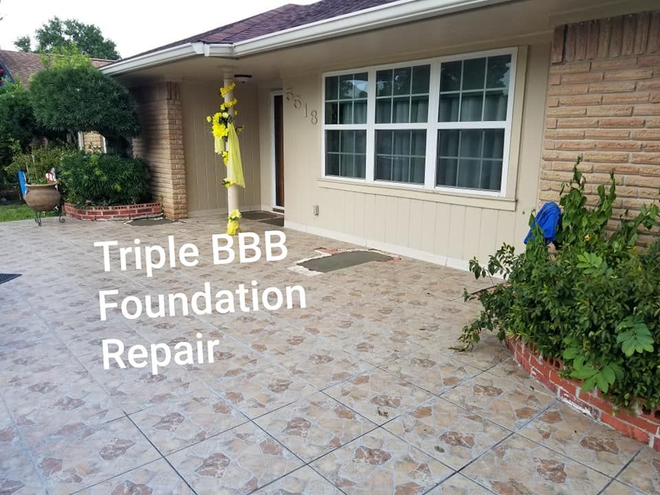 Patio Design & Construction for Triple BBB Foundation Slab Repair in Houston,  TX