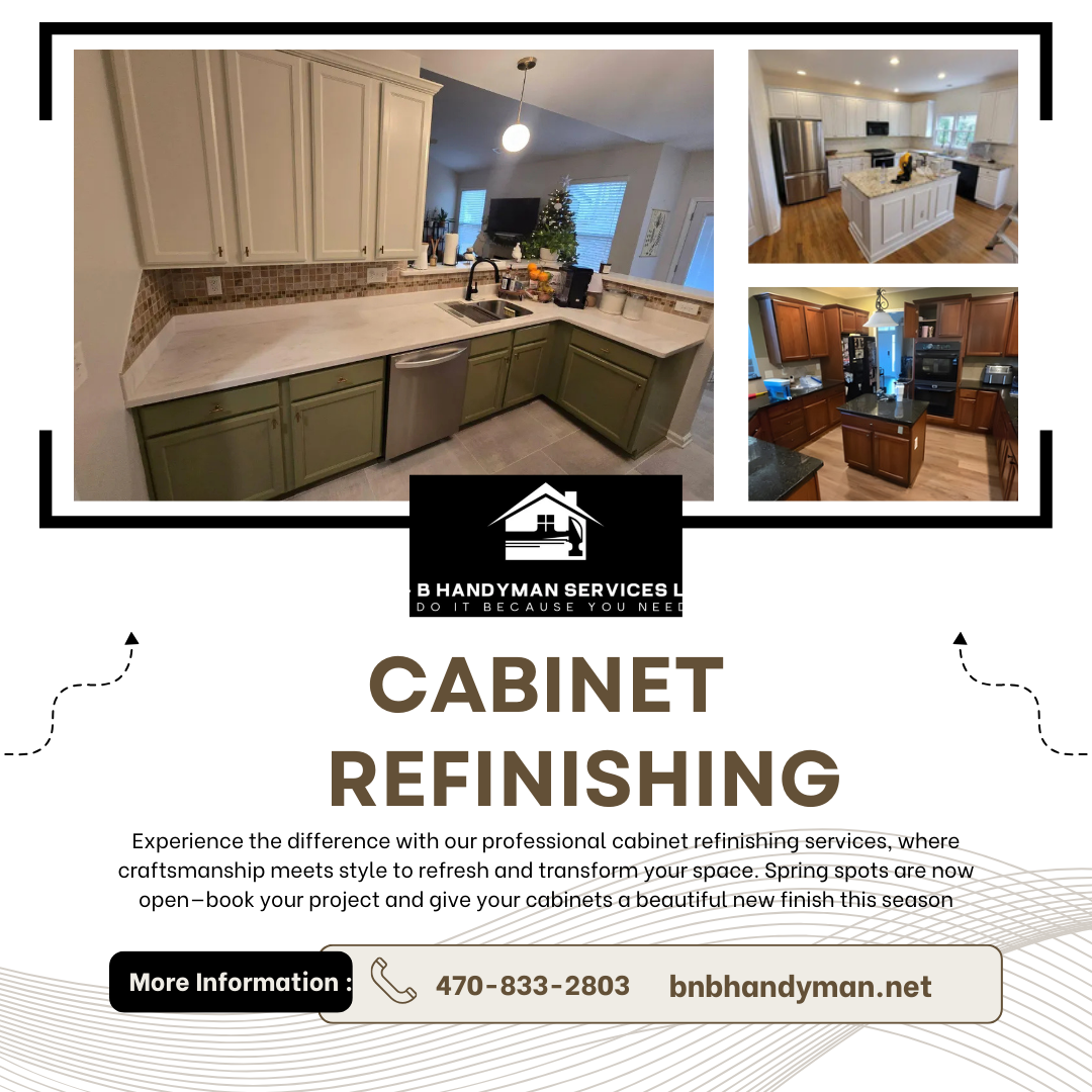 Kitchen and Cabinet Refinishing for B & B Handyman Services LLC  in Marietta, GA